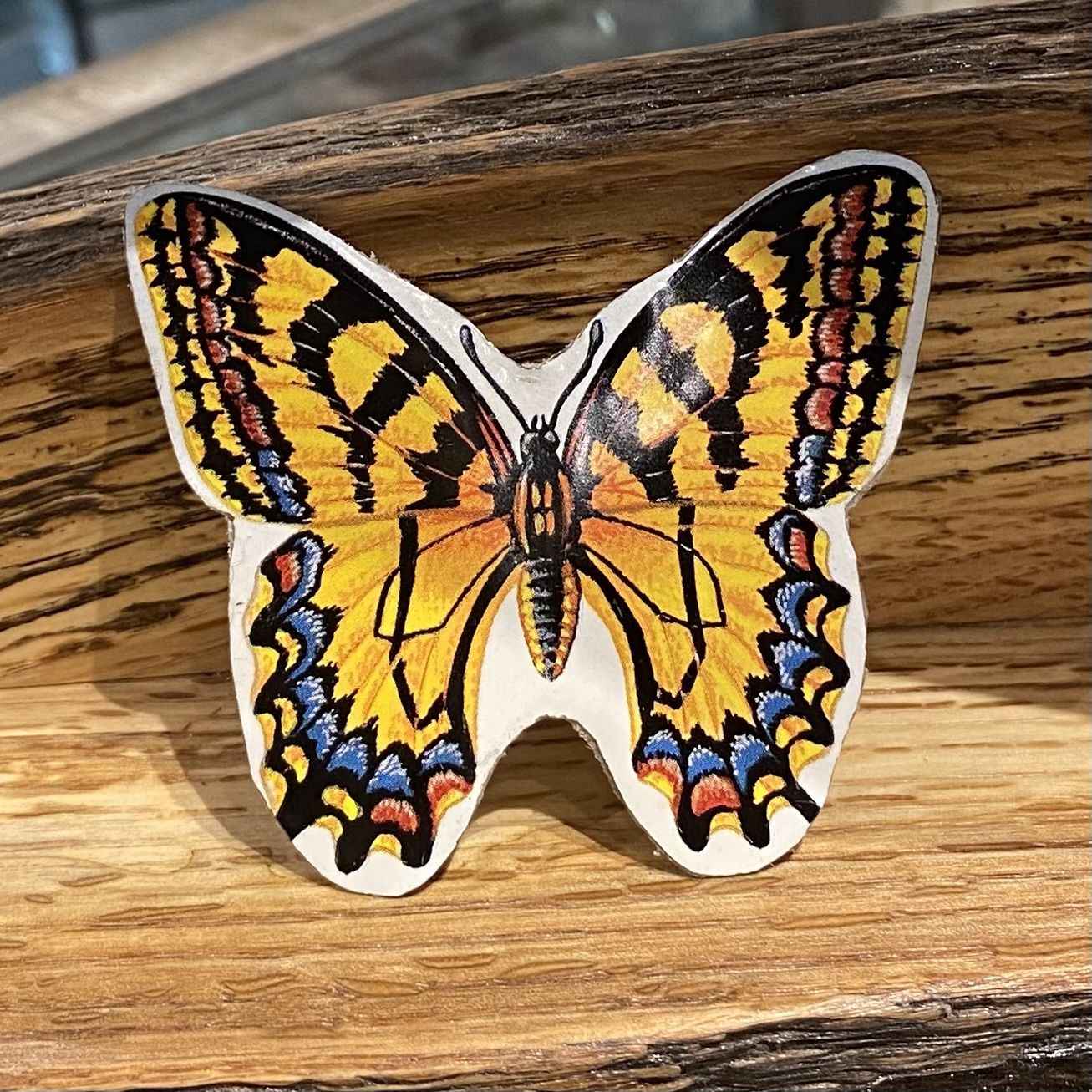 Juekoff Pin Shrink Yellow Butterfly