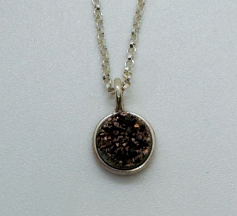 Stendardo Necklace Copper Druzy