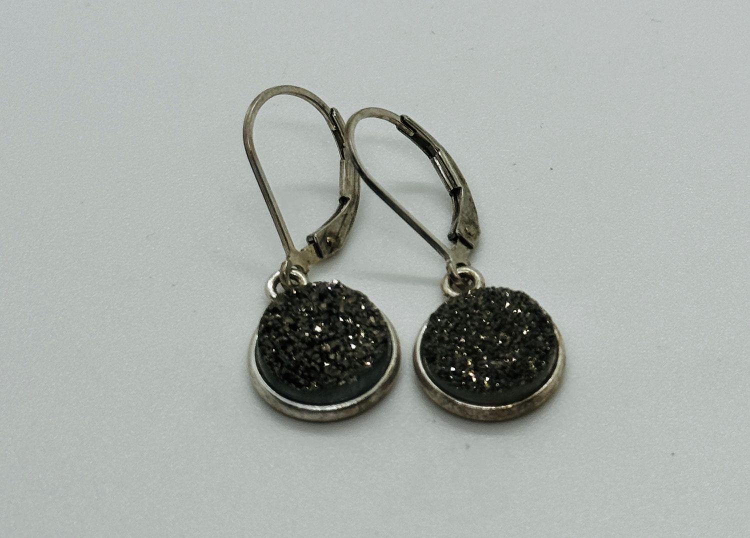 Stendardo Earrings Bronze Druzy