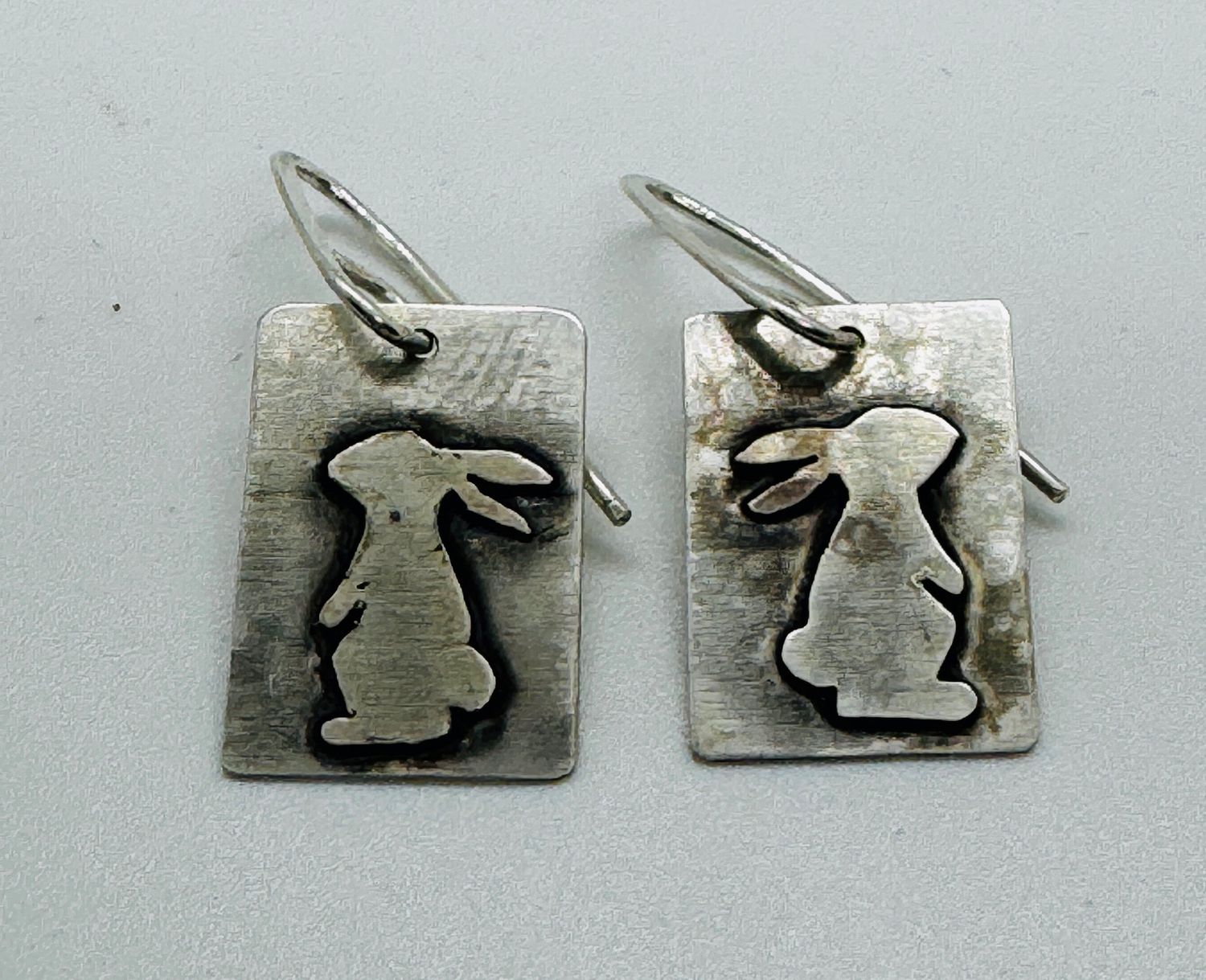 Gonzales Earrings Bunny Rectangle