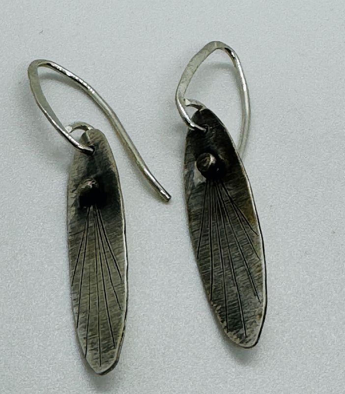 Gonzales Earrings Oval Moon Beams