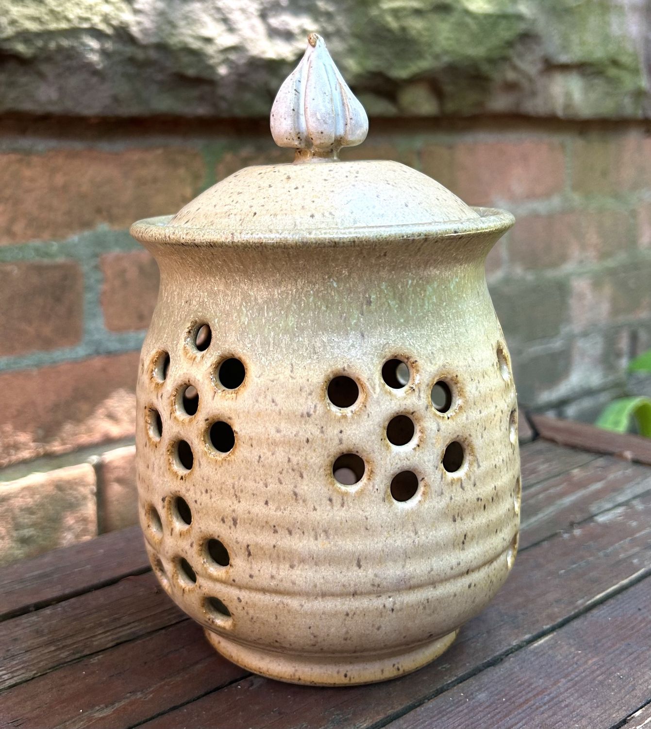 Johnson Garlic Keeper Large W/Lid