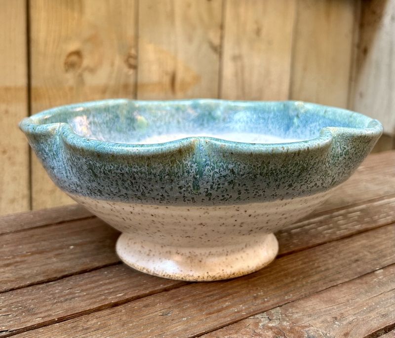 Johnson Pedestal Bowl w/Altered Rim 516
