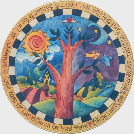 Sincerely &quot;Dancing Birds&quot; Lazy Susan
