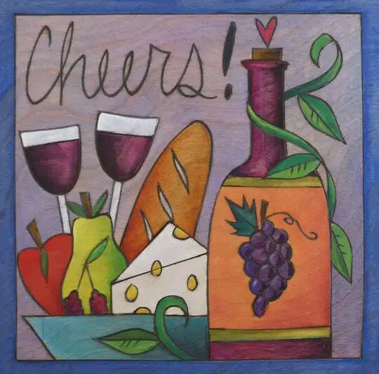Sincerely 6x6 Pear Me Another Wall Plaque