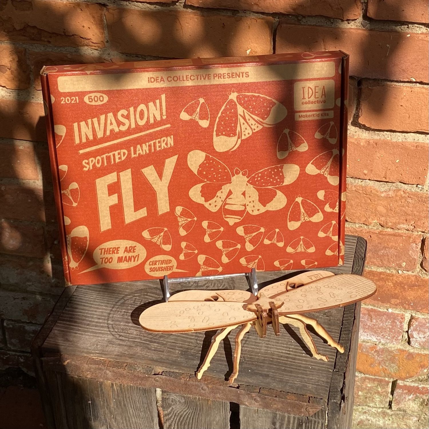 Idea 3D Puzzle Spotted Lanternfly