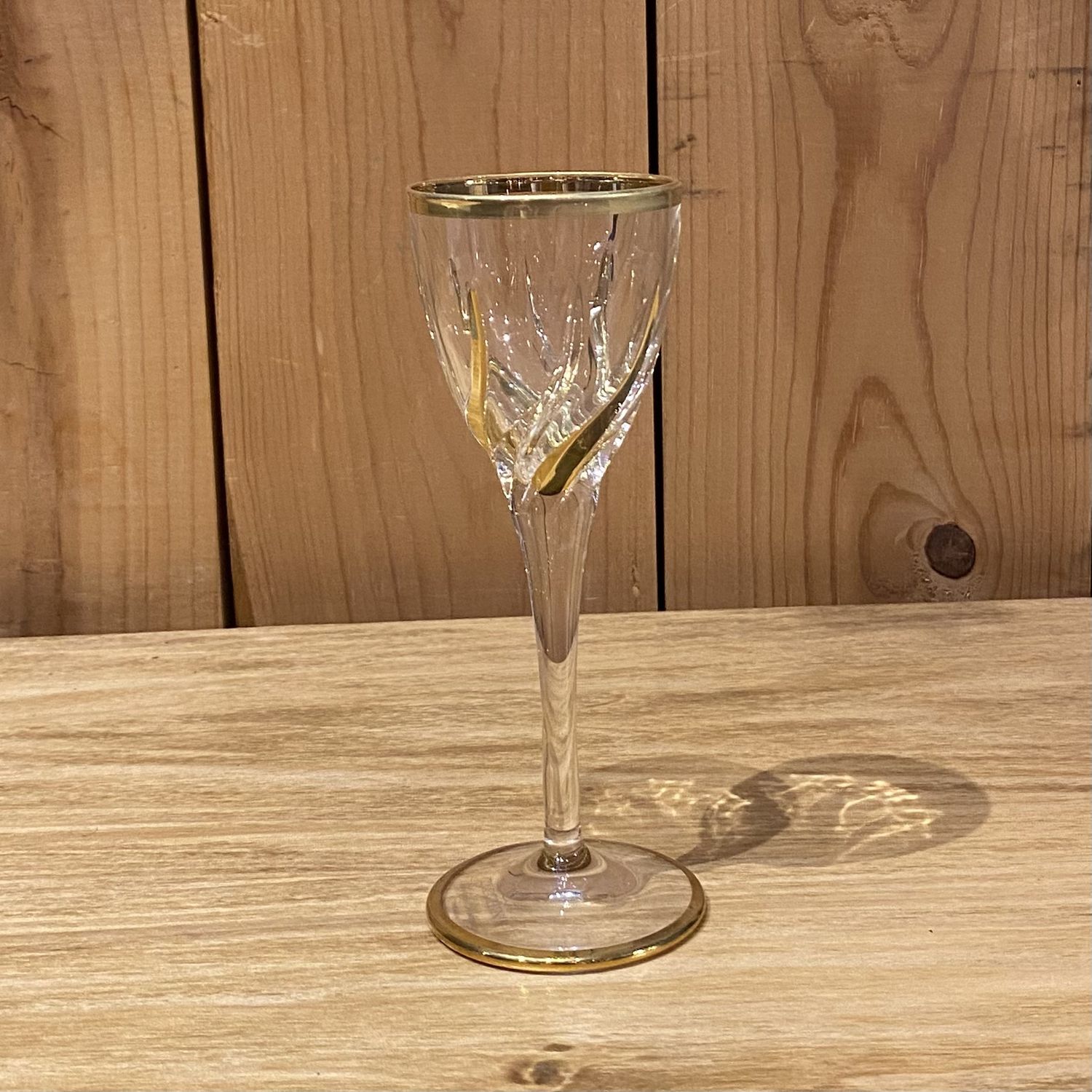 Sturzinger Cordial Glass Trix Gold