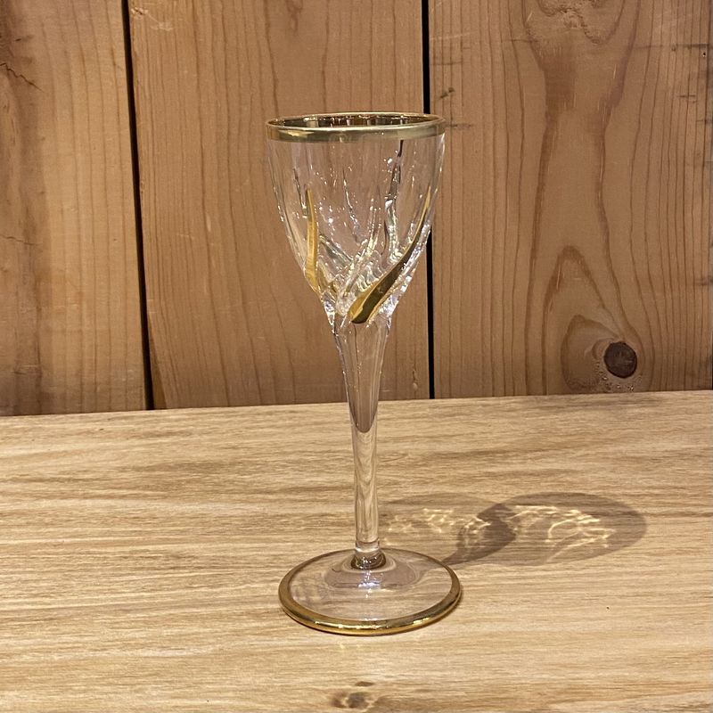 Sturzinger Cordial Glass Trix Gold