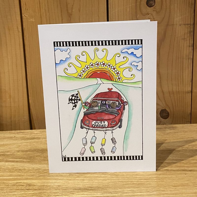 KatKando Card, Just Married