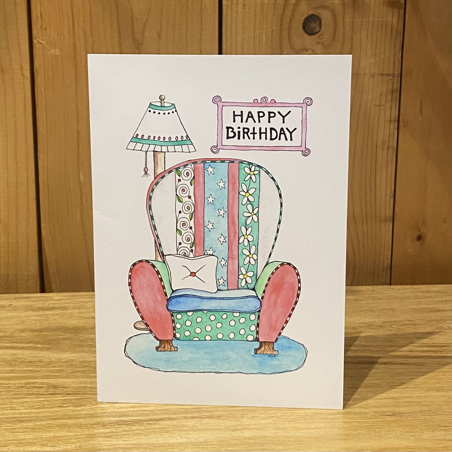 KatKando Card Birthday Chair