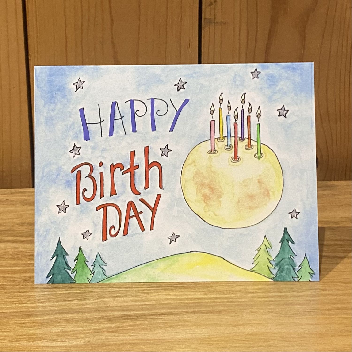 KatKando Card &quot;Moon Candles&quot;
