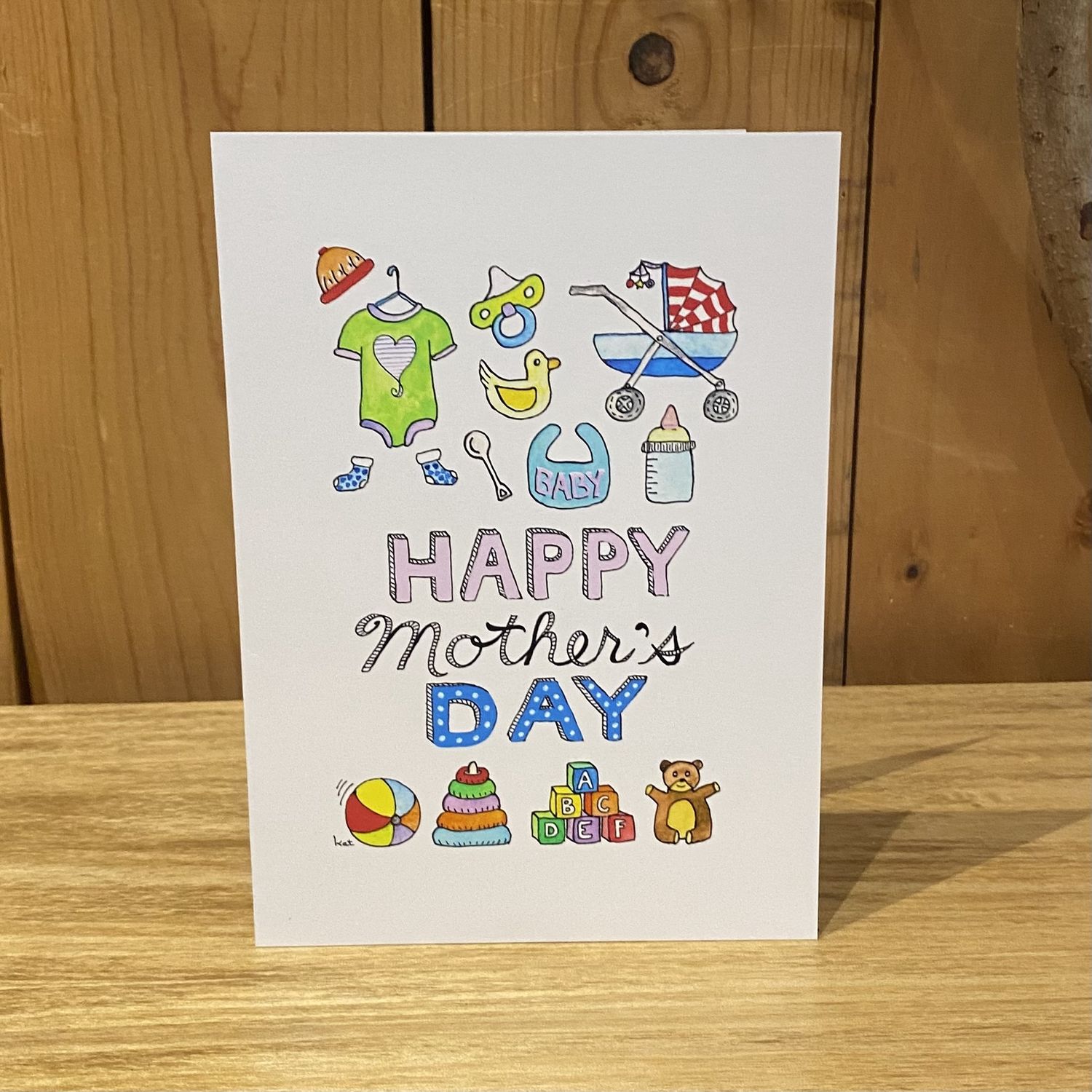 KatKando Card &quot;Baby Things&quot;