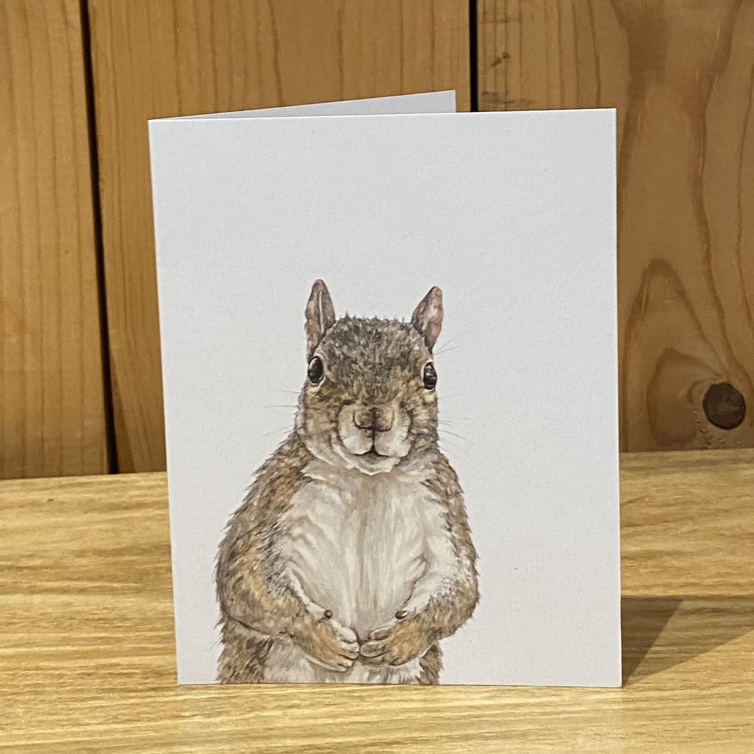 Vitticore Greeting Card Single Squirrell
