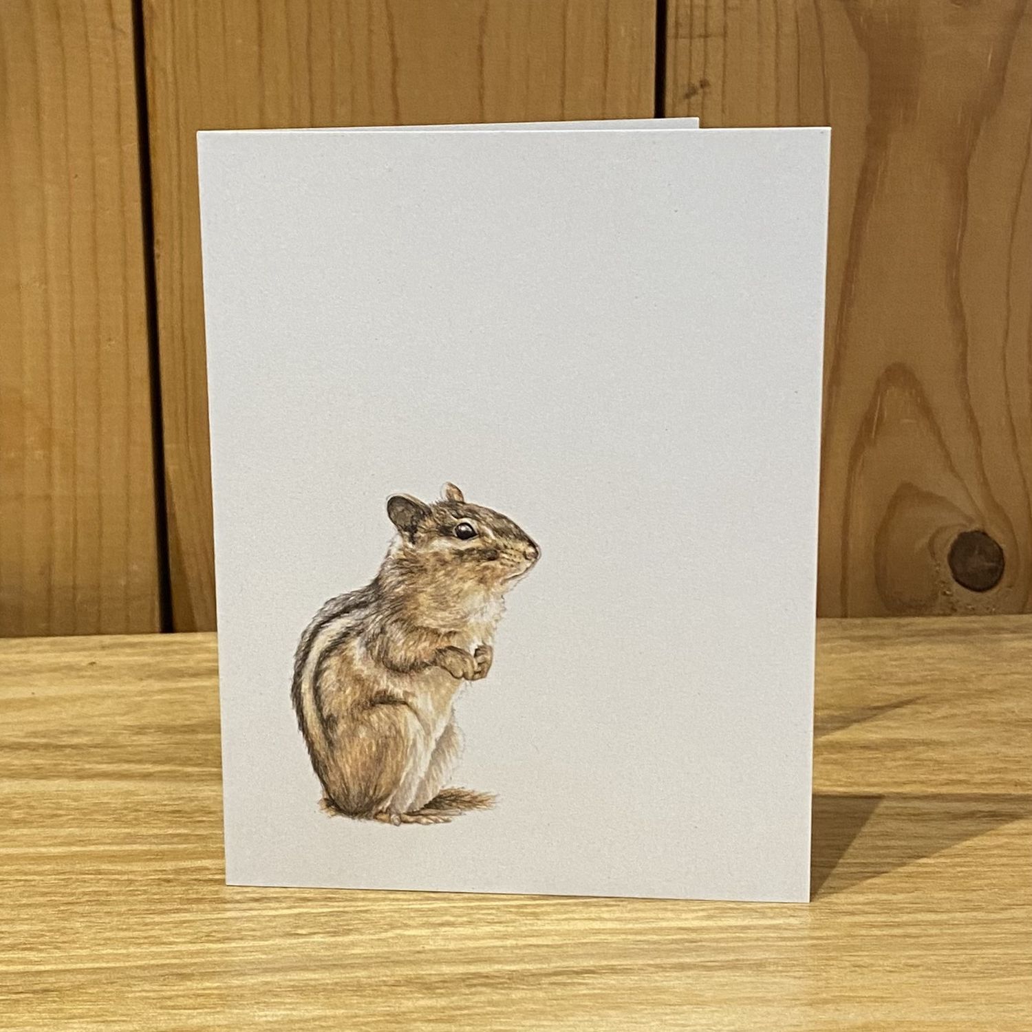Vitticore Greeting Card Single Chipmunk
