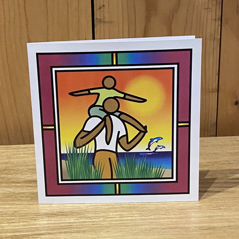 MeTimothy Card Piggy Back Ride