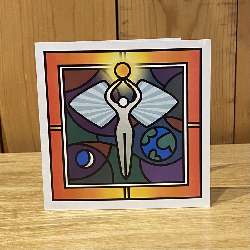 MeTimothy Card Angel Holding the Sun