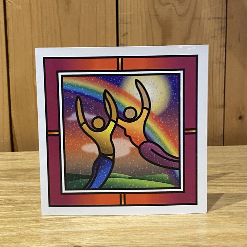 MeTimothy Card Rainbow Sun Shower