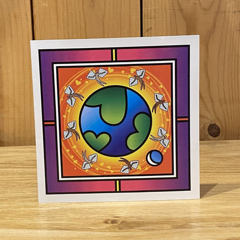 MeTimothy Card Angels Surround the World with Love