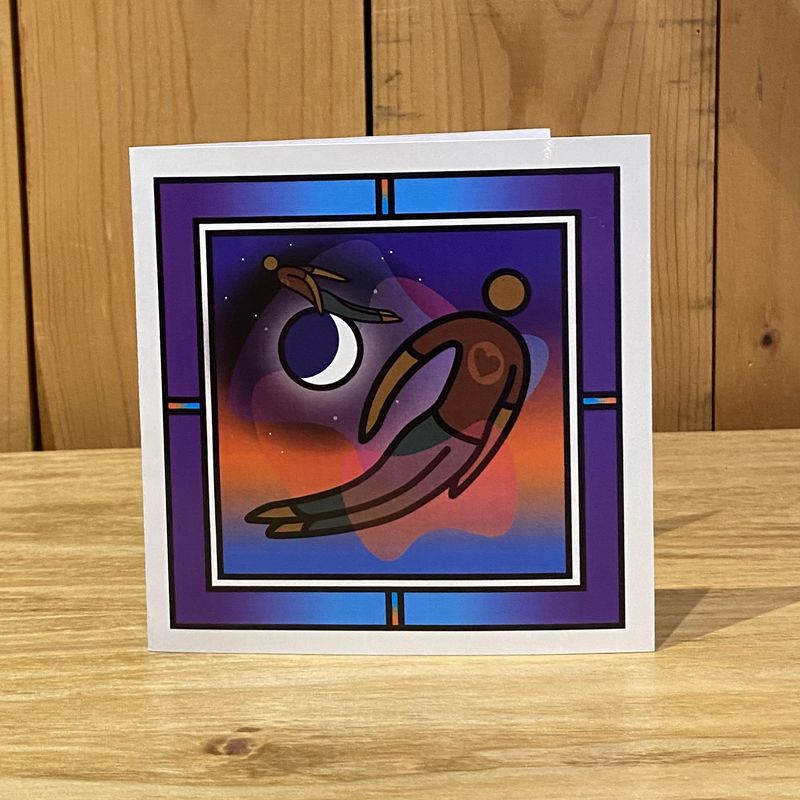 MeTimothy Card Adrift in Space