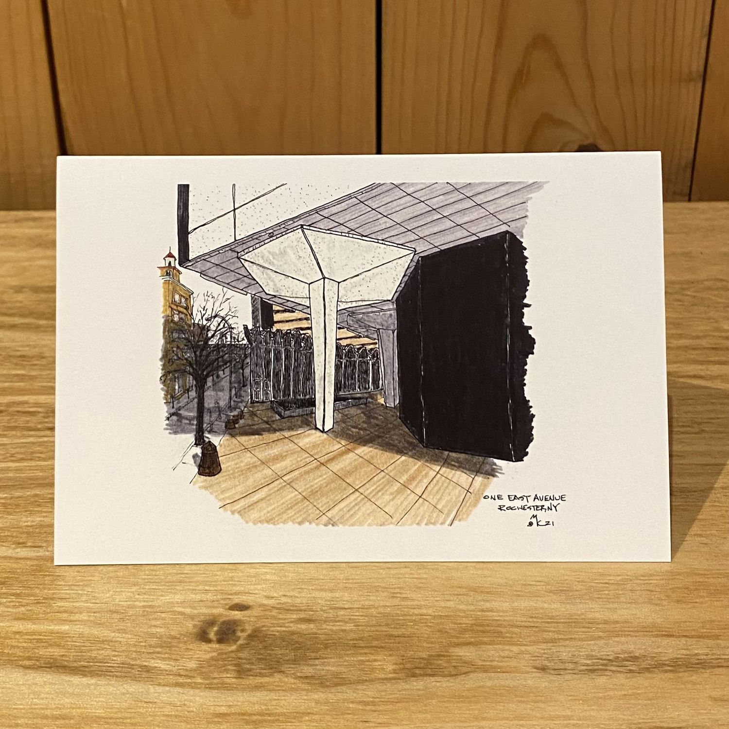 Kannard One East Ave View Card