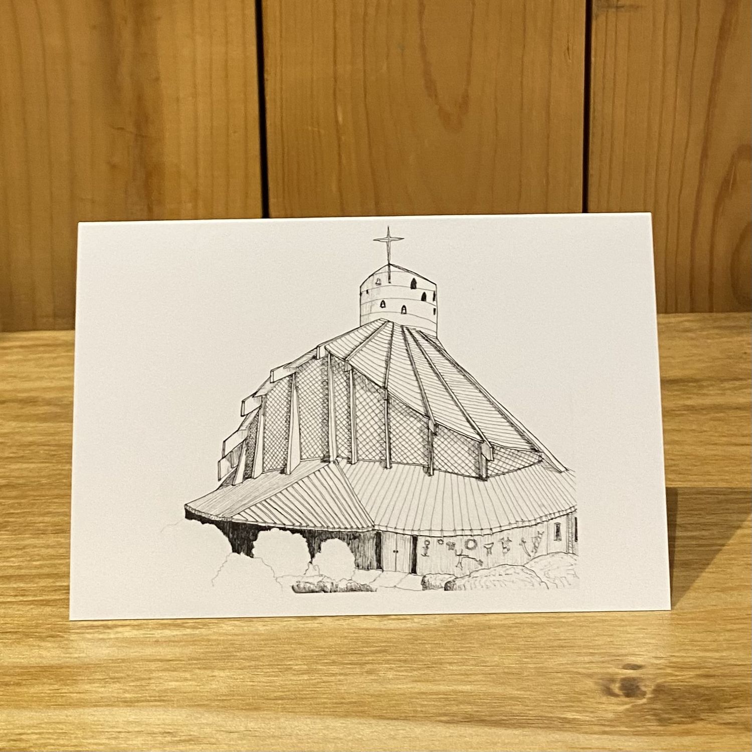 Kannard St. Johns the Evangelist Church Card