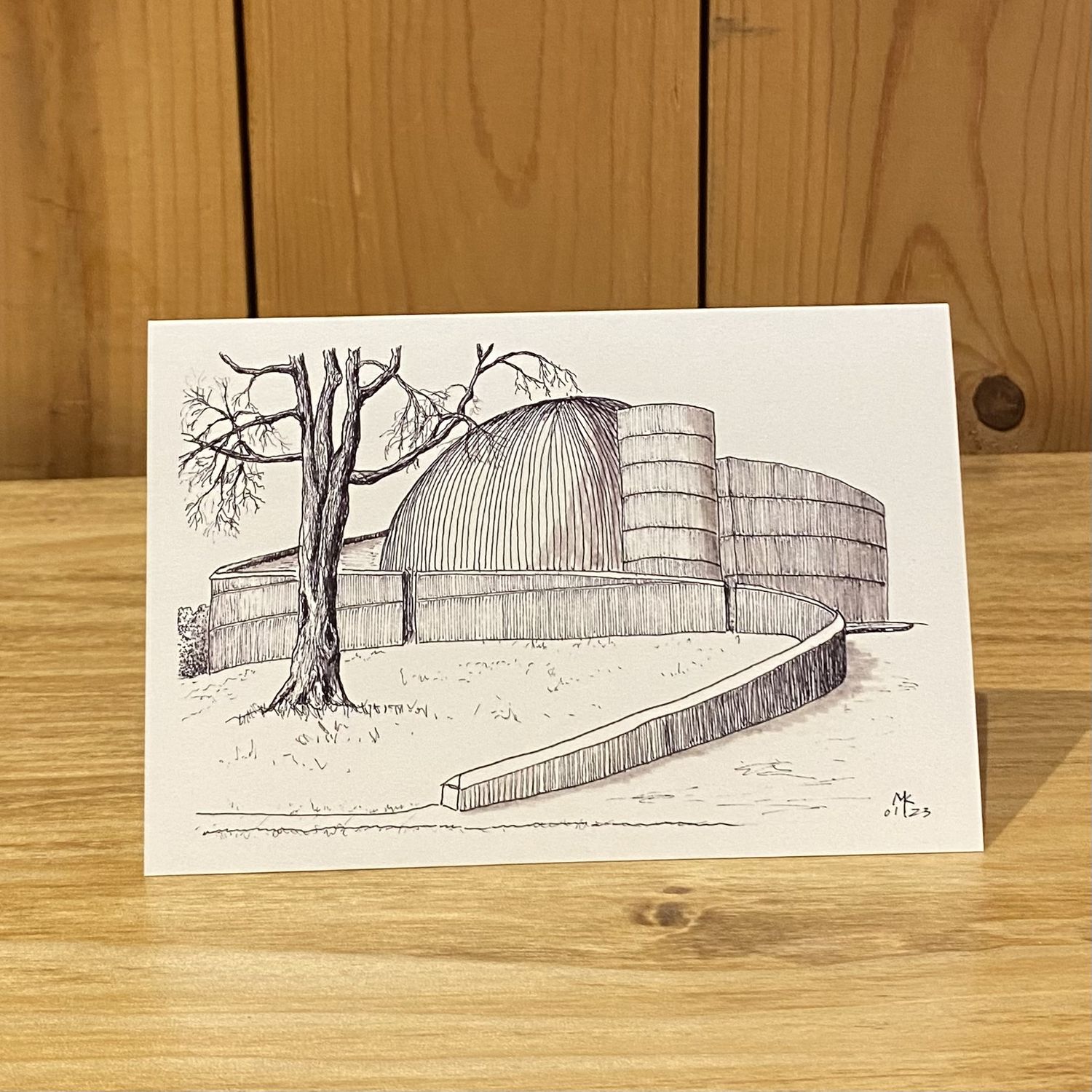 Kannard Strasenburg Planetarium Card