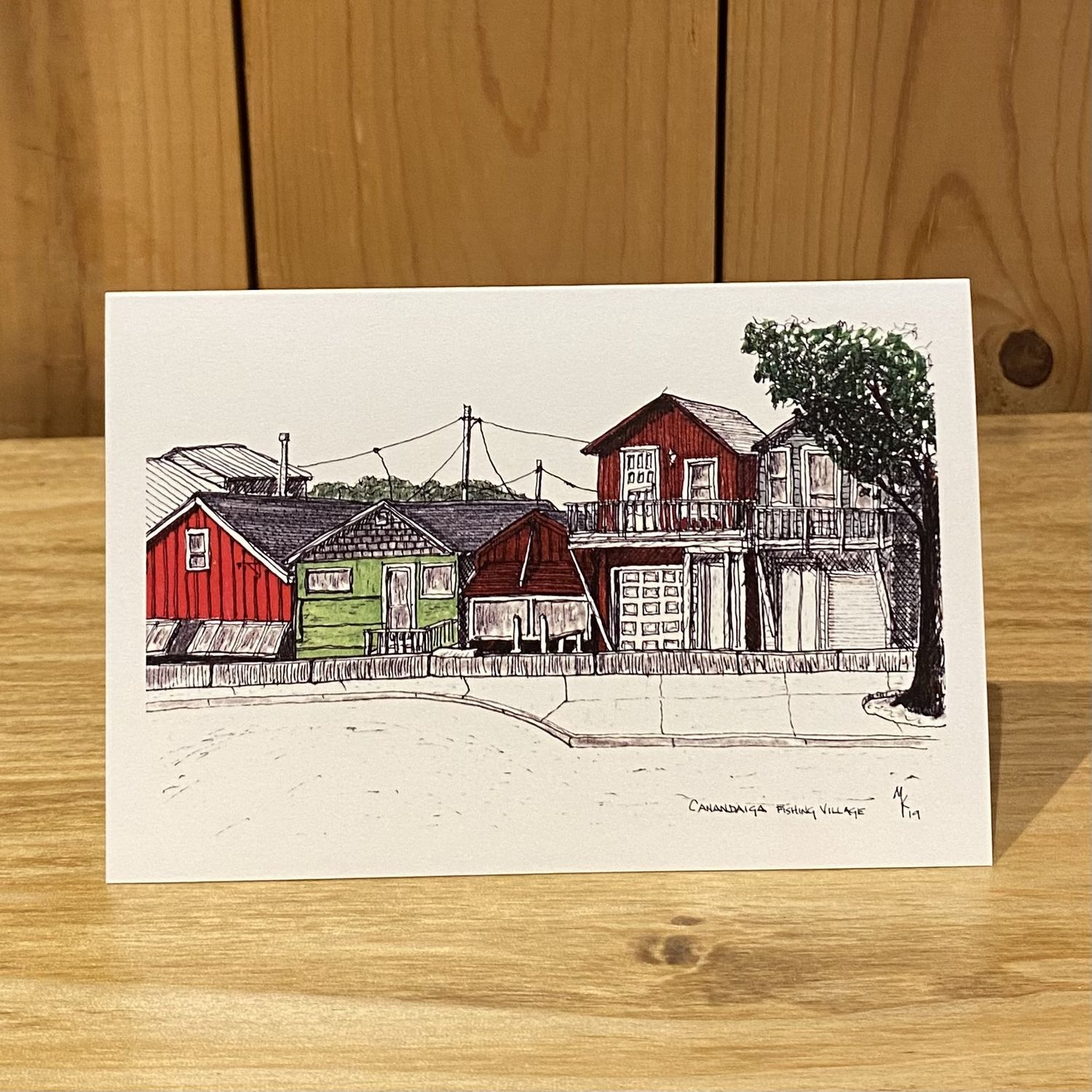 Kannard Card Fishing Village