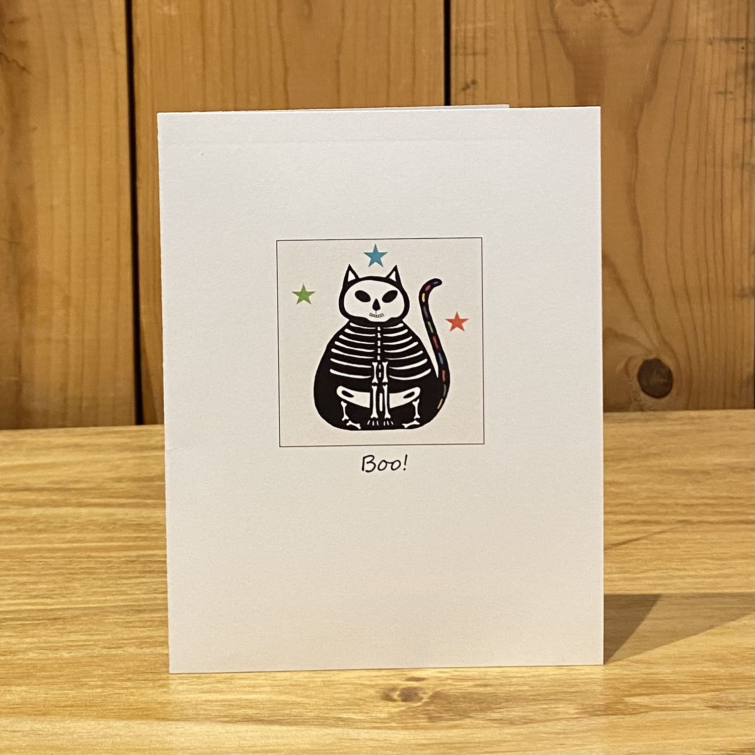 Stick With Mary Walter &quot;Boo&quot; Text Card