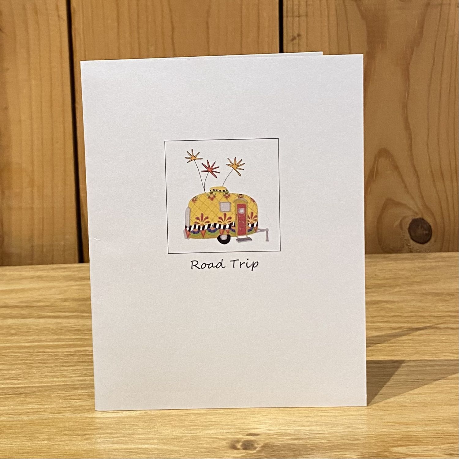 Stick With Mary Road Trip Card Text Card