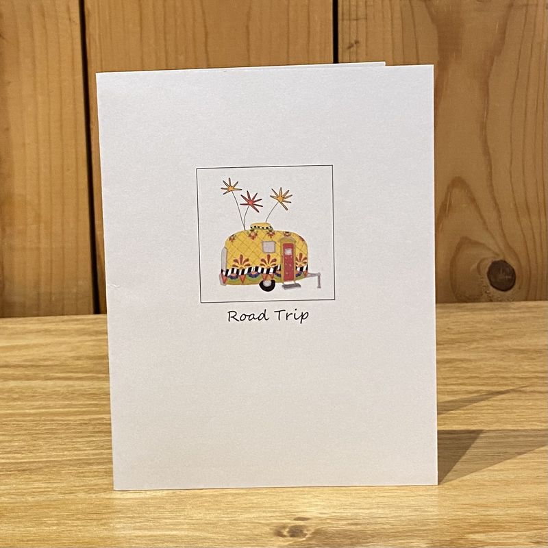 Stick With Mary Road Trip Card Text Card