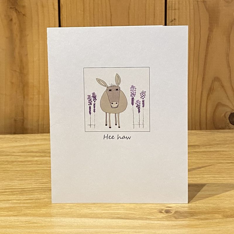 Stick With Mary Hee Haw Text Card