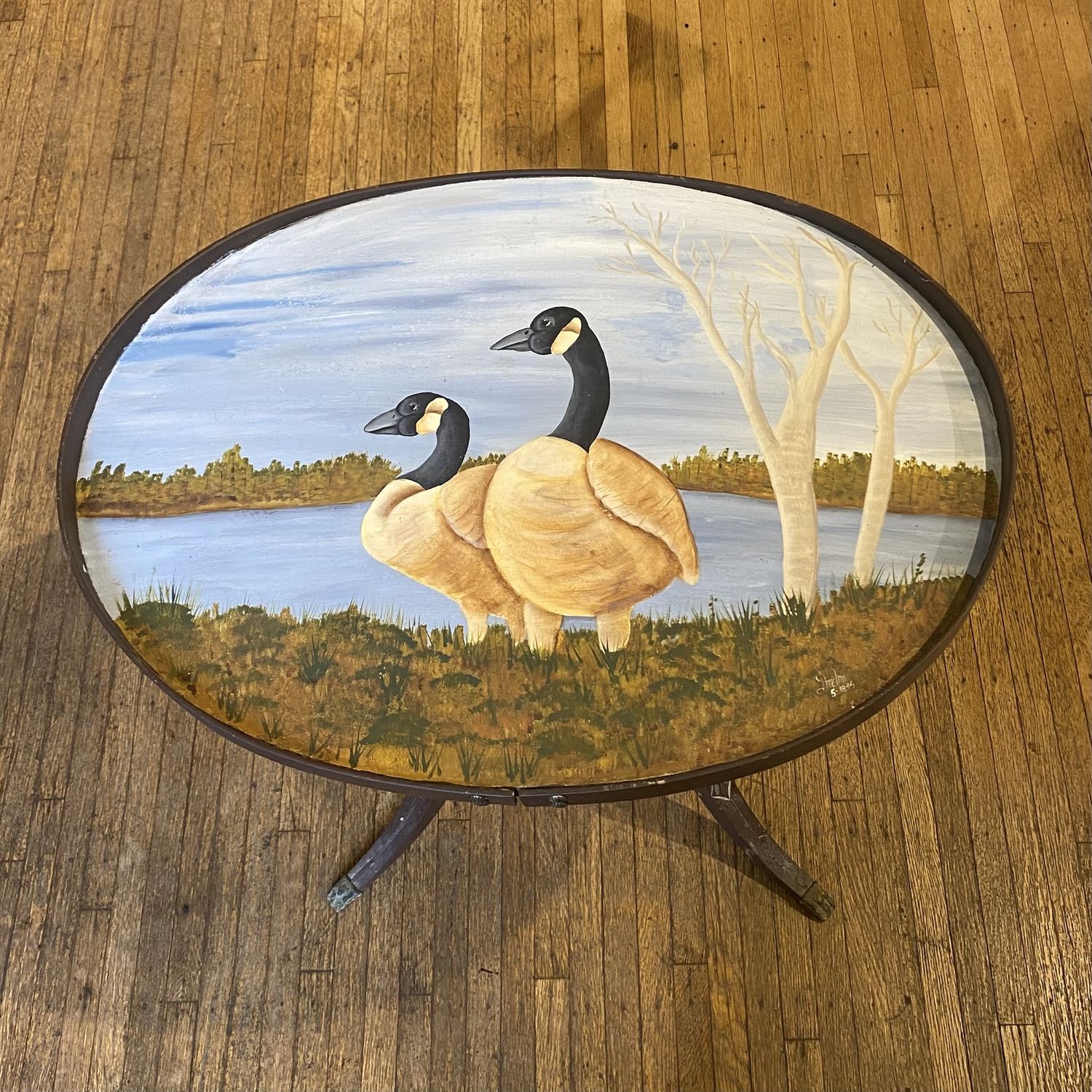 Hamilton Hand Painted Entry Table