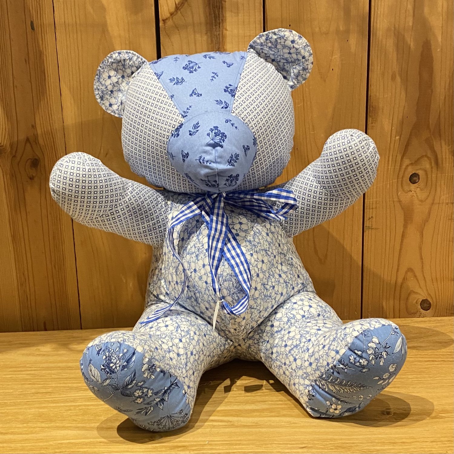 Phegley Blue Teddy Bear