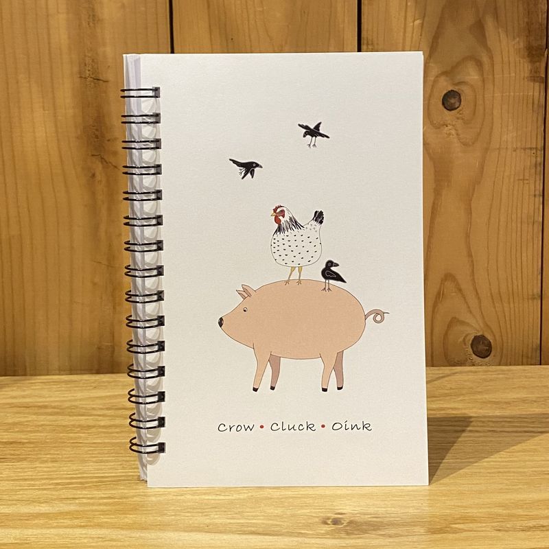 Stick With Mary Crow Cluck Oink Activity Journal