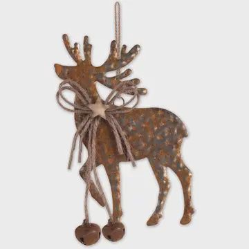 Sunset Deer Ornament