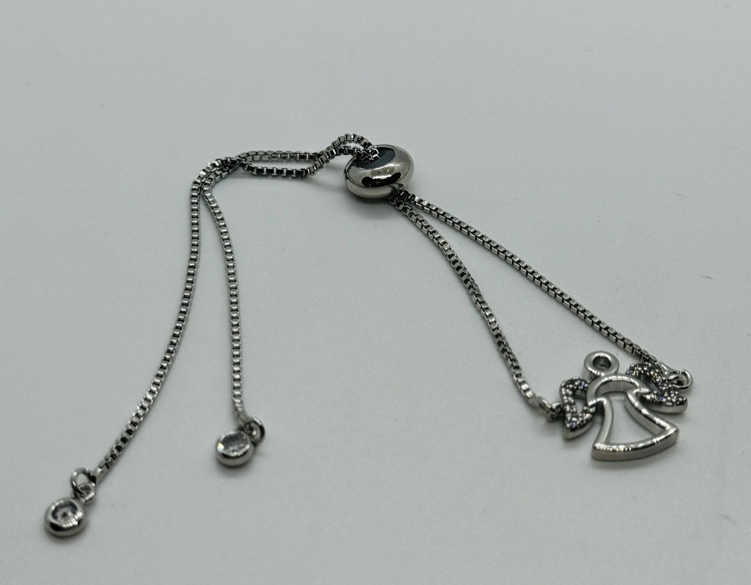 Kalli Bracelet Silvertone Angel