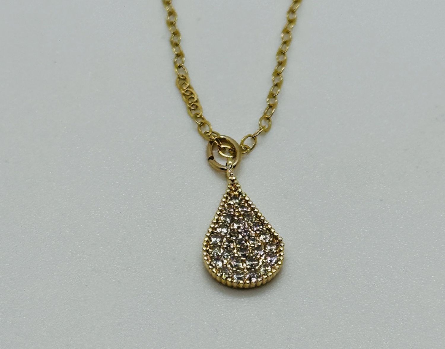 Kalli Necklace Small Tear Drop