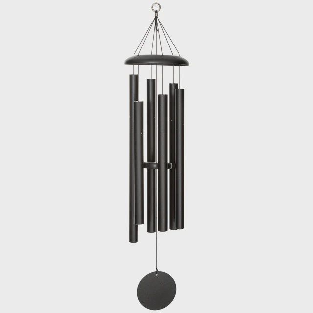 QMT Corinthian 44 inch Black Windchime