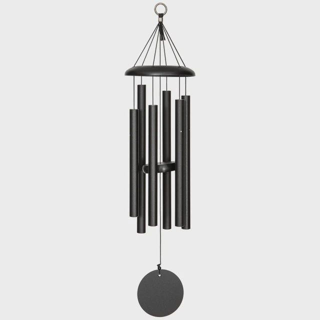 QMT Corinthian 30 inch Black Windchime