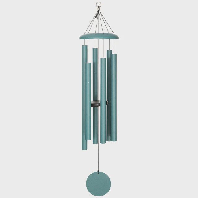 QMT Corinthian 44&quot; Patina Green Windchime
