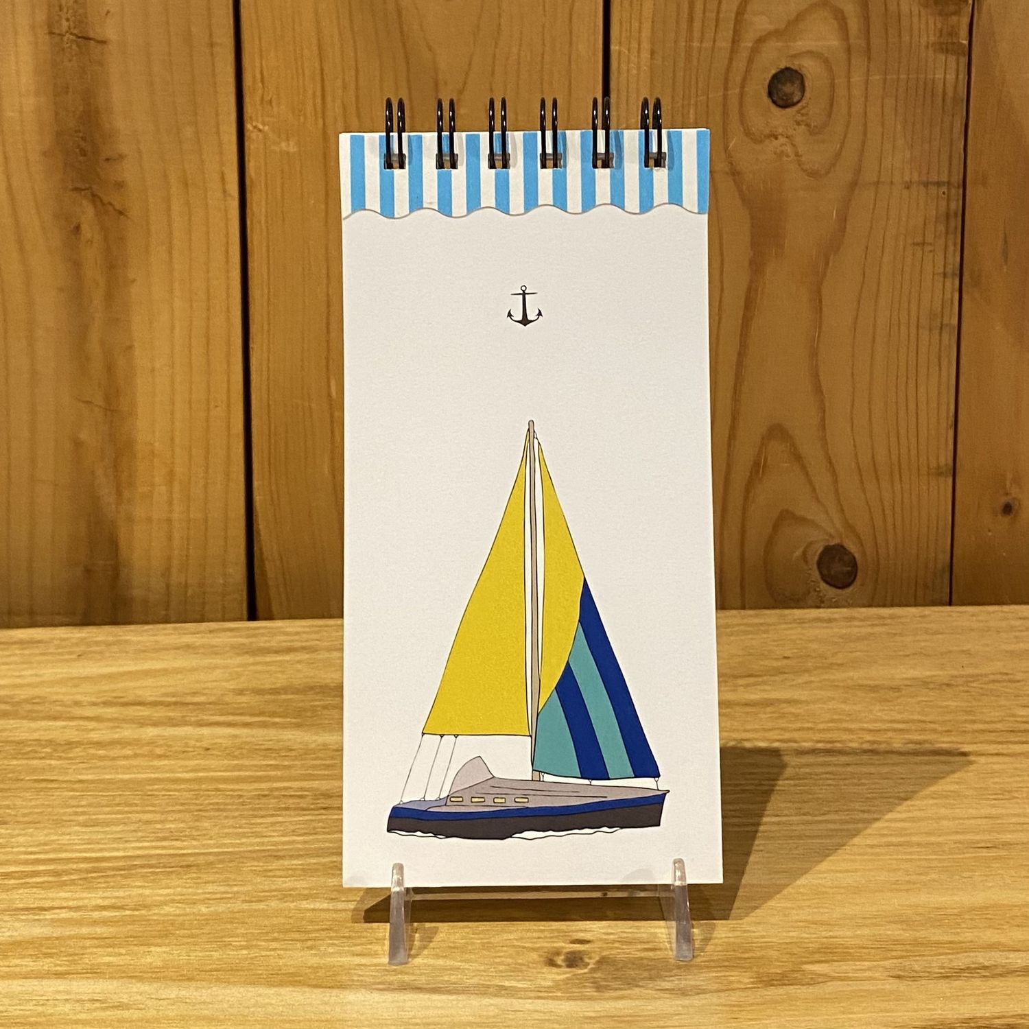 Stick With Mary Small Note Pad Sailboat
