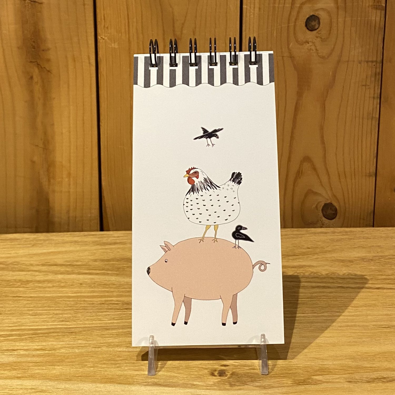 Stick With Mary Small Note Pad Farm Stack
