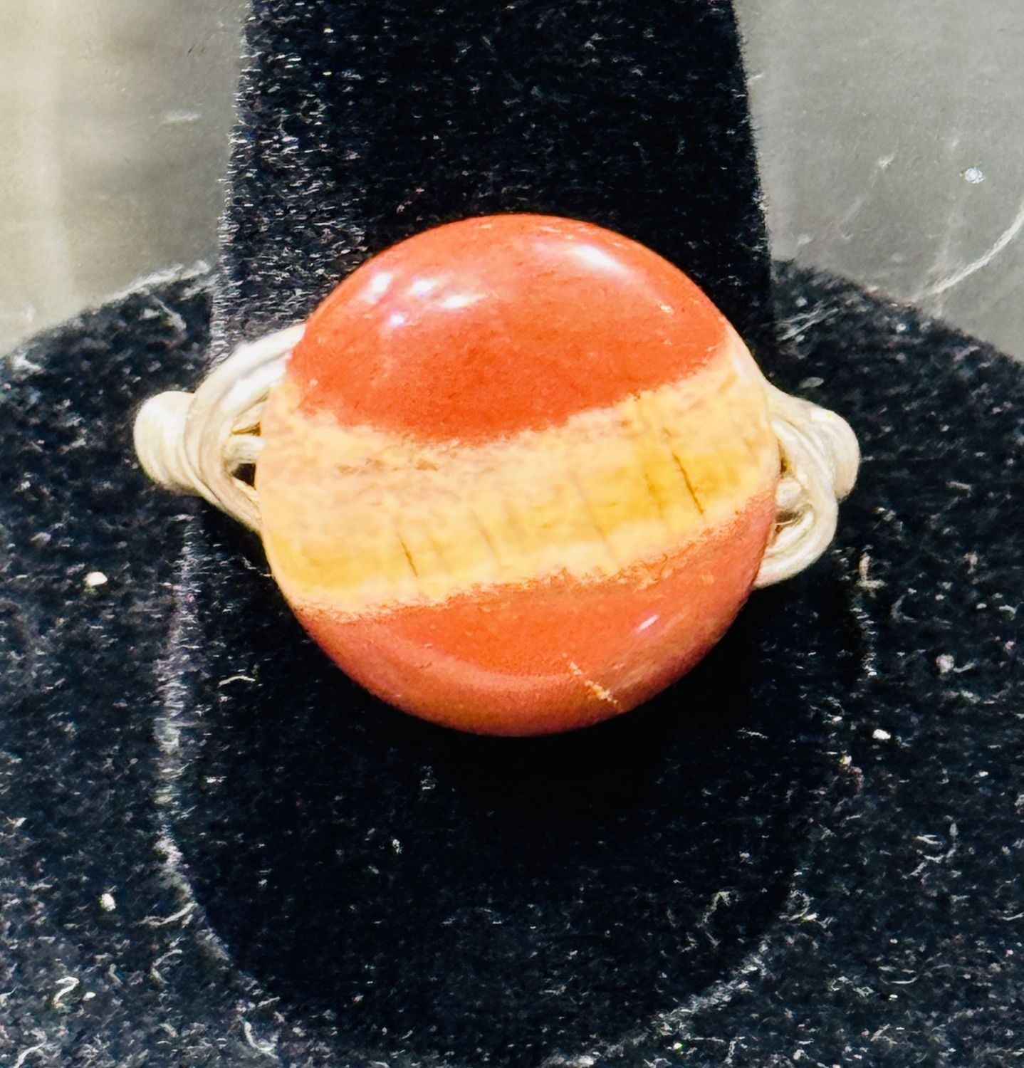 Coller Ring Large Round Jasper