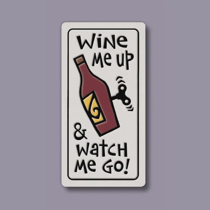 Macone Magnet Wine Me Up