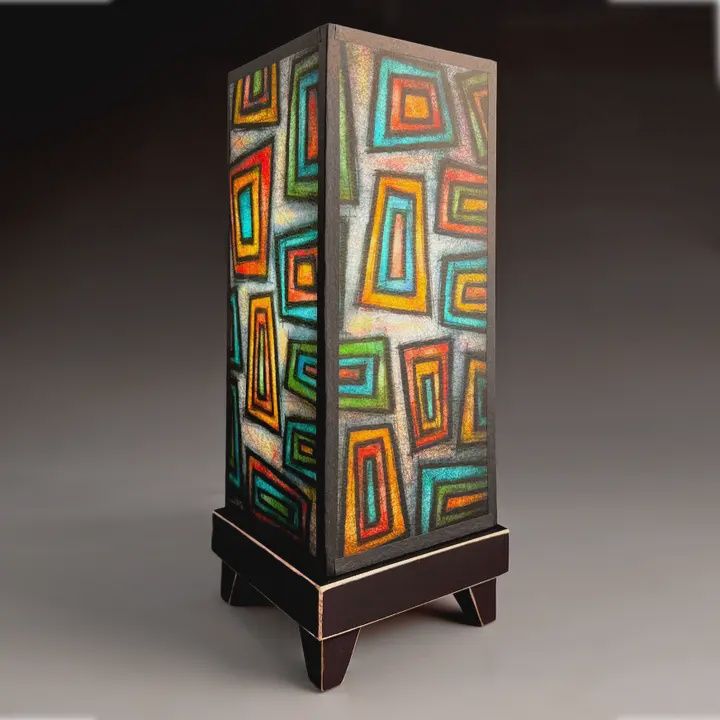Macone Lamp Funky Rectangles