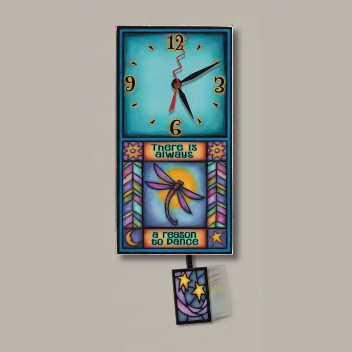 Macone Wall Clock Always A Reason To Dance
