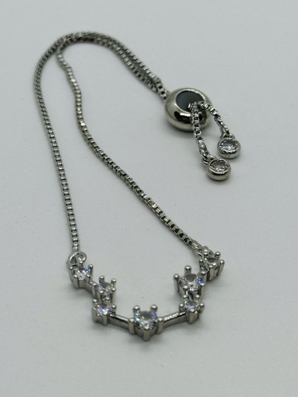 Kalli Bracelet Silver Plated Aquarius