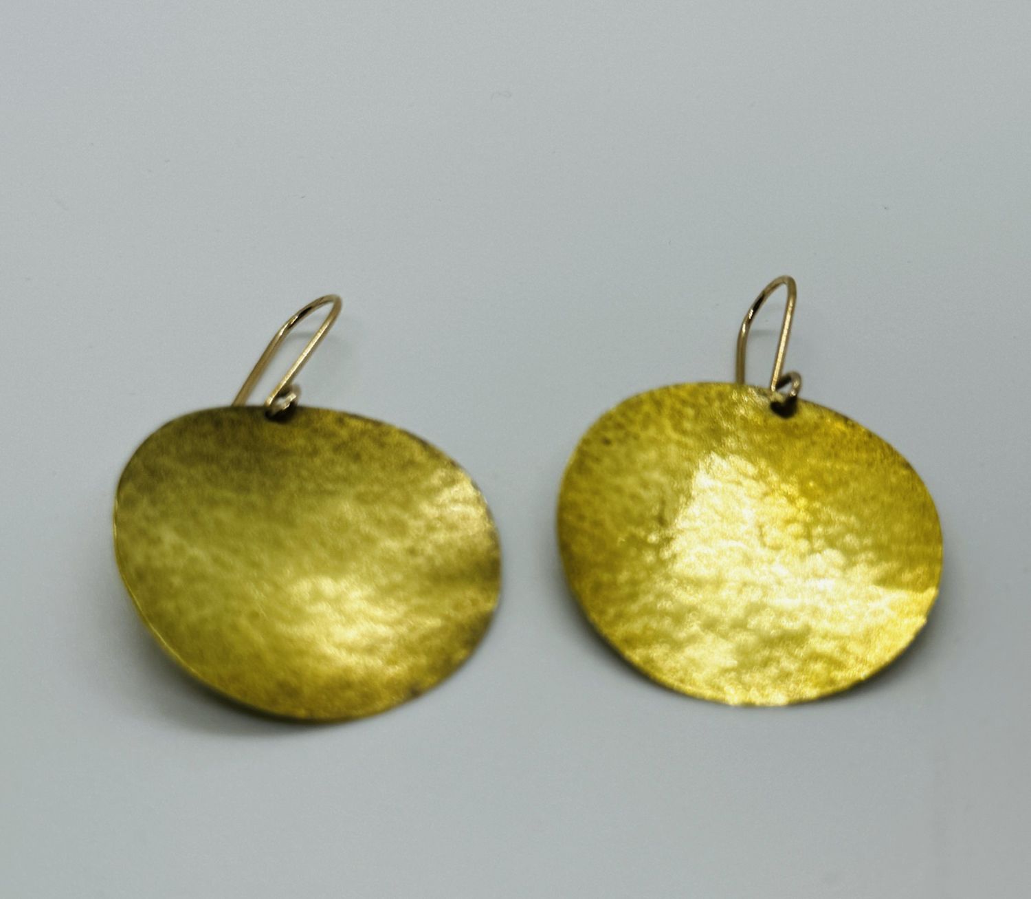 Sunshine Earring Brass Circles