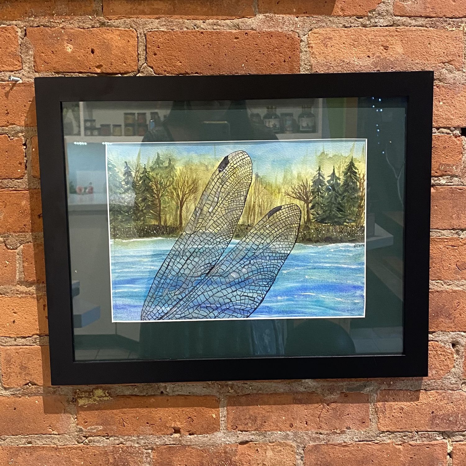 Coller &quot;Wings Over Water&quot; Painting
