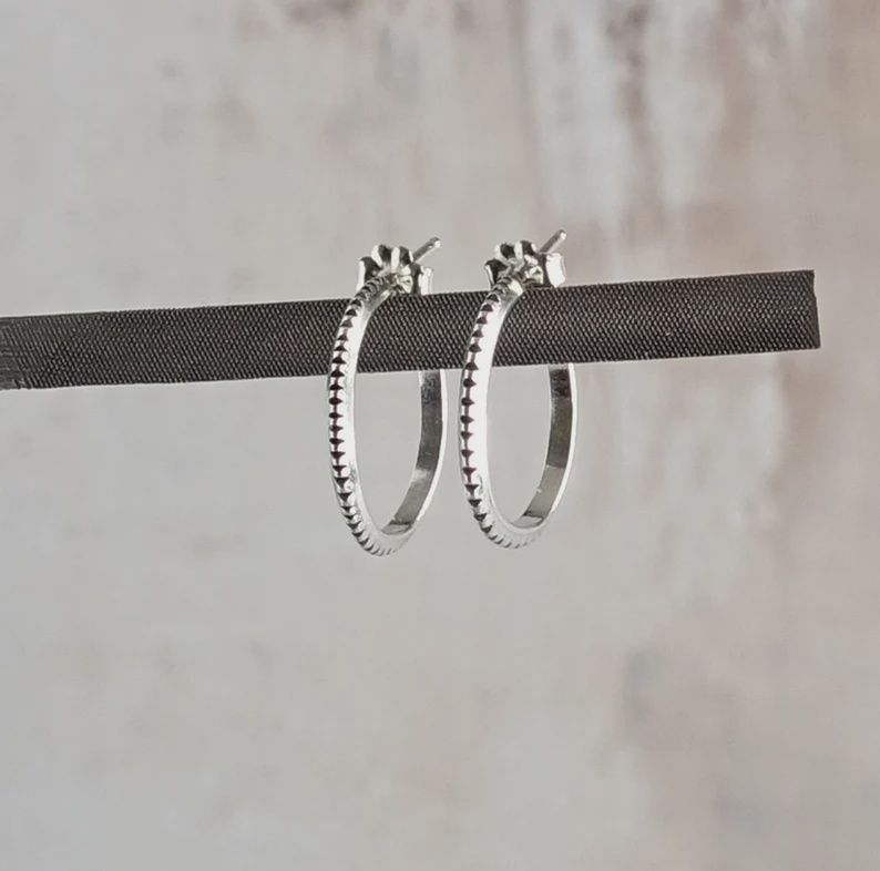 Littoral Earring Small Post Hoop Congruent